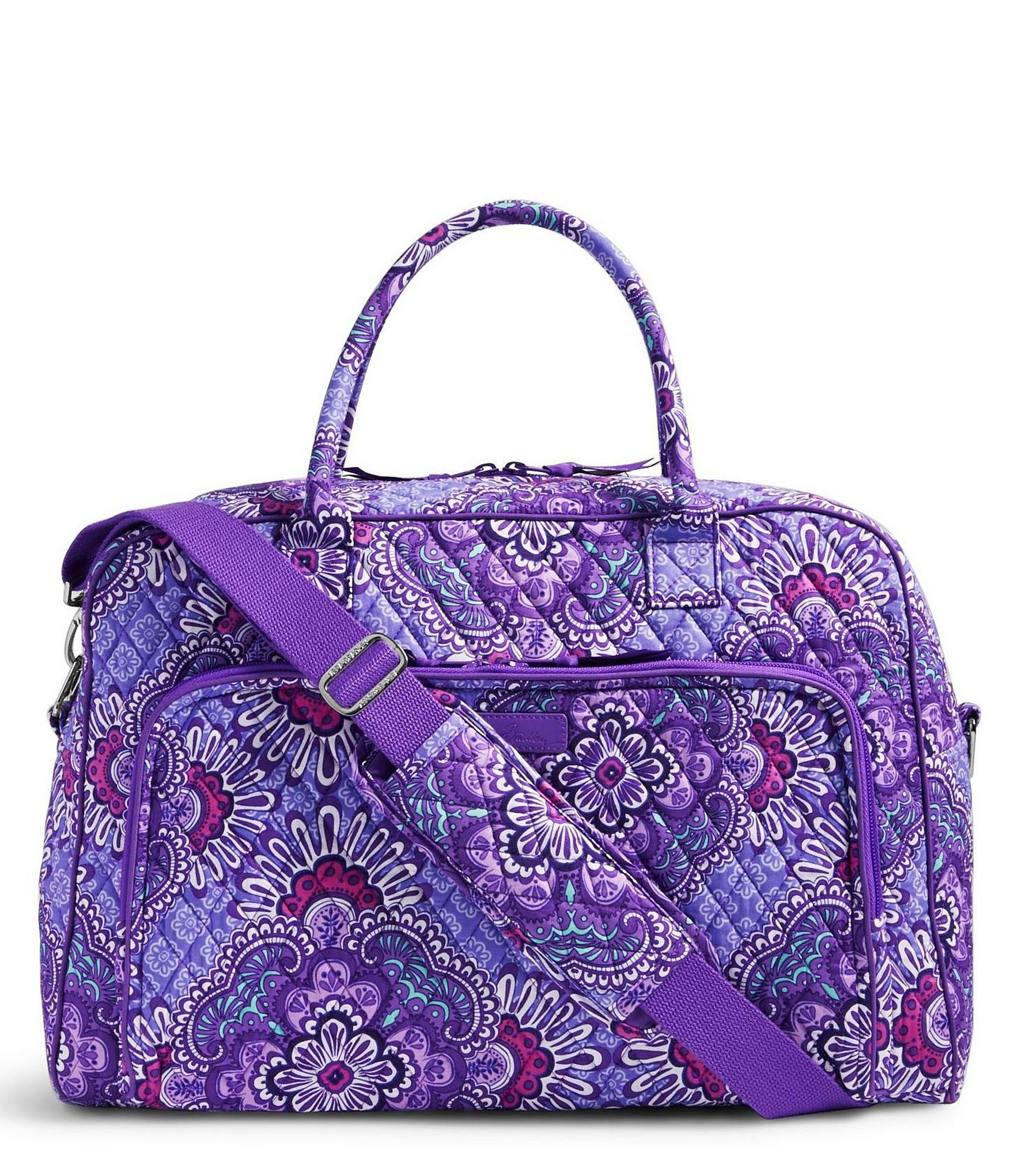 Vera Bradley Cotton Weekender in Heather (Purple) Lyst